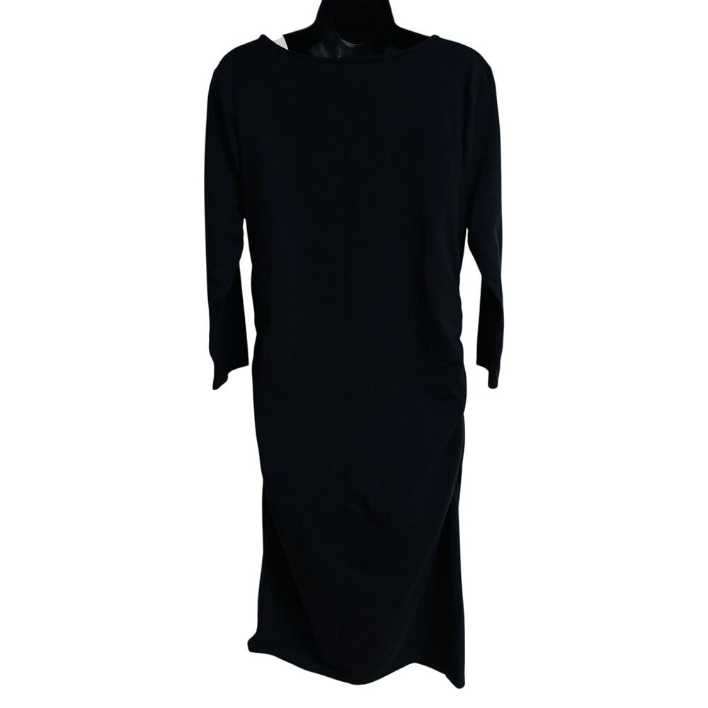 Isabel Maternity For Target Maternity Dress Size XL Bodycon 3/4 Sleeve Scoop New - Picture 5 of 8